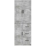  Set ormara 2 kom. Betonska siva Konstruirano drvo - Beton siva | shoptok.hr