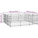  kavez za pse čelični 8,47 m² | Eponuda.ba