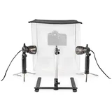 SKT010WT - LED Prenosno fotosudio 2xGU10/5W/230V