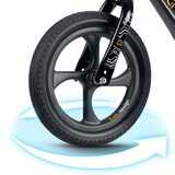Ricokids FUNNU dječji bicikl bez pedala, crni | shoptok.hr