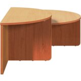  Klubska miza 2 pcs Voščeno rjava 79 x 39,5 x 40 cm, (5000073372) | Shoptok.si