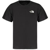 The North Face dječja majica kratkih rukava s vezenim logotipom crna Cijene