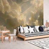  Foto tapeta - Enchanting Play of Colors Against a Backdrop of Clouds 100x70 | shoptok.hr