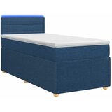  Boxspring krevet s madracem Plava 90 x 190 cm Tkanina - Plava 90 x 190 cm Dizajn linija | shoptok.hr