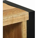 vidaXL Set namještaja za kupaonicu Zidne 4 pcs Smeđa Čvrsto drvo manga | shoptok.hr