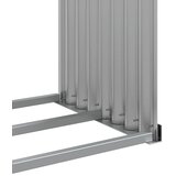  Držač za cjepanice svjetlosivi 120x45x210 cm pocinčani čelik | Eponuda.ba