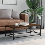 vidaXL Stolić za kavu smeđa boja hrasta 100x50x35 cm konstruirano drvo Cijene