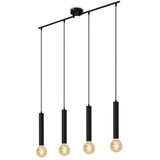 BRILONER Luster na sajli LONGA 4xE27/60W/230V crna | Eponuda.com