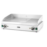 Hendi roštilj profi line, profi line, 2/3 ravno, 1/3 rebrasto, 230V/3500W, 697x474x(H)241mm | Eponuda.com