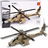  Wange konstrukcijske kocke borbeni helikopter AH-64, 259 dijelova | shoptok.hr