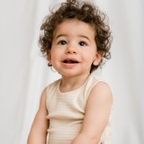  Lunilou - Rebrasti bodi bez rukava s prugama, Brazilian Sand/ Off White | shoptok.hr