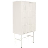 White Label Svetlo siva omarica 70x140x40 cm Funk – | Shoptok.si
