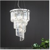  Ondaluce - Kristalni luster na sajli ALEXANDER 7xE14/10W/230V sjajni hrom | Eponuda.com