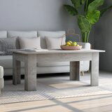 vidaXL Klubska mizica betonsko siva 100x60x42 cm iverna plošča, (20625363) | Shoptok.si