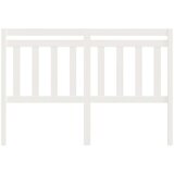  Uzglavlje za krevet bijelo 156 x 4 x 100 cm od masivne borovine | shoptok.hr