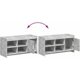  Ormar za cipele s pohranom Betonska siva 100 x 39,5 x 51 cm | shoptok.hr