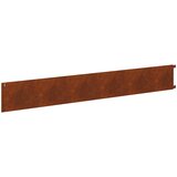  Ograda oko Travnjaka 20 pcs 102 x 15 x 4 cm Čelik Rđa | shoptok.hr