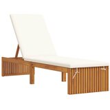  Ležaljka Prirodna nafta 200 x 55 x 94 cm Čvrsto drvo akacije | shoptok.hr