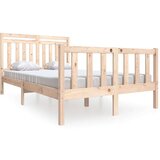 Okvir za krevet od masivnog drva 135 x 190 cm 4FT6 bračni | shoptok.hr