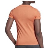 Adidas Majice s kratkimi rokavi Essential 3S Slim Tee Oranžna | Shoptok.si