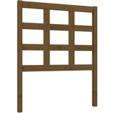  Uzglavlje za krevet boja meda 80 5x4x100 cm od masivne borovine | shoptok.hr