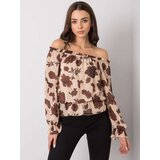 Italy Moda Blouse-DHJ-BZ-15168.15P-beige | Shoptok.si
