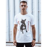 DStreet Men's T-shirt with white print Cijene