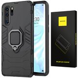 Spacecase OVITEK ZA HUAWEI P30 PRO X-RING ČRN, (21970345) | Shoptok.si