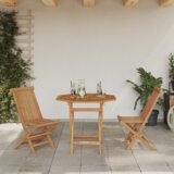 vidaXL set od 3 dijela za vrtni bistro od čvrstog drva akacije | shoptok.hr