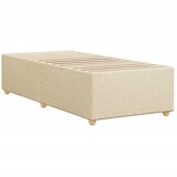  Okvir za krevet bez madraca krem 100 x 200 cm od tkanine | shoptok.hr