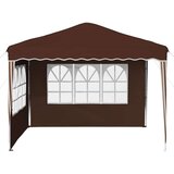  Zložljivi šotor za zabave Rjava 288 x 288 x 245 cm, (5000211236) | Shoptok.si