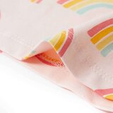  Dječja pidžama s kratkim rukavima nježnoružičasta 140 | shoptok.hr