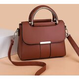 Venisymlis Usnjena Črna Modna Kurirska Torba Ženska Torbica, (22070128) | Shoptok.si