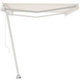  Samostojeća tenda na ručno uvlačenje 500 x 350 cm krem | shoptok.hr