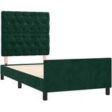 Okvir za krevet bez madraca tamnozeleni 80 x 200 cm baršunasti | shoptok.hr