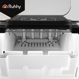 Ruhhy 27708 aparat za izdelavo ledu 1,2 L, 12 kg/24 h, 2 velikosti kockic – črn | Shoptok.si