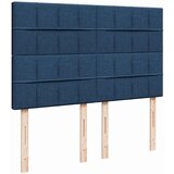 vidaXL Krevet s oprugama i madracem plavi 160x200 cm od tkanine | shoptok.hr