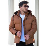 Dewberry 23453 Removable Hood Faux Fur Lined Slim fit Jacket-TABA | Shoptok.si