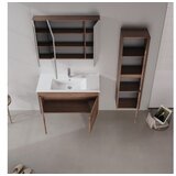 Hanah home Kupatilski ormarić sa umivaonikom i ogledalom (2 komada) Side 100 v3 718 Cene