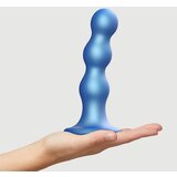 Strap-On-Me Dildo Plug Balls Size L Metallic Blue Cene