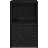 vidaXL Regal za knjige crni hrasta 31x24x52 cm od konstruiranog drva | shoptok.hr