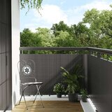 vidaXL Balkonski zaslon antracit 500 x 100 cm od poliratana | shoptok.hr
