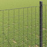 Euro ograda Siva 0.4 x 25 m Željezo prekriveno PVC-om | shoptok.hr