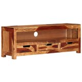 TV omarica 110x30x40 cm trden akacijev les, (20732070) | Shoptok.si