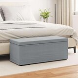 Stolica Svetlo siva 101 x 41 x 40 cm Tkanina in obdelano les, (5000302499) | Shoptok.si
