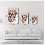 WALLXPERT SPR-1110 - 46 x 72 Multicolor Decorative Tempered Glass Painting | ePonuda.com