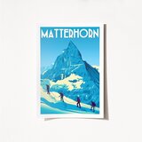 WALLXPERT Poster Matterhorn-1981, 50x70 cm | Eponuda.ba