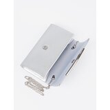 Shelvt Silver clutch bag with chain | Shoptok.si