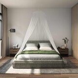  Mreža za komarce za krevet 3 pcs 156 mesh Bijela Ø56 x 220 cm | shoptok.hr