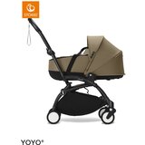 Stokke Ogrodje vozička black frame z new born shell Yoyo® toffee | Shoptok.si